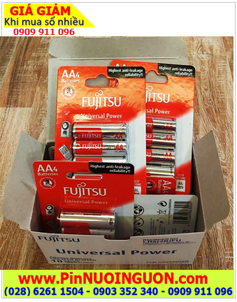 COMBO 1HỘP 10vỉ =40viên Pin AA 1.5v Alkaline Fujitsu LR6-FU-W chính hãng _Giá 419.000đ/HỘP 40viên